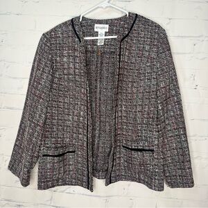 Women’s‎ Studio 1 Size 16 Multi Color Long Sleeve Blazer